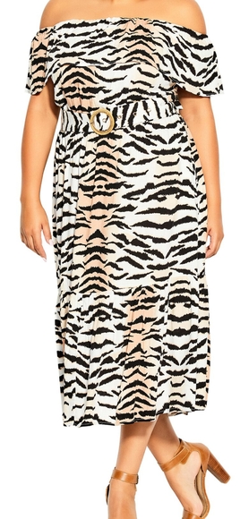 City Chic Maxi Tigress 18 M - Picture 3 of 8